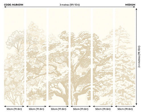 ETCHED TREES - Parchment