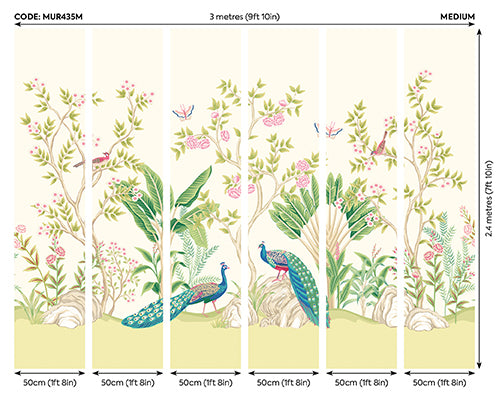 PEACOCK GARDEN - Apple & Rose