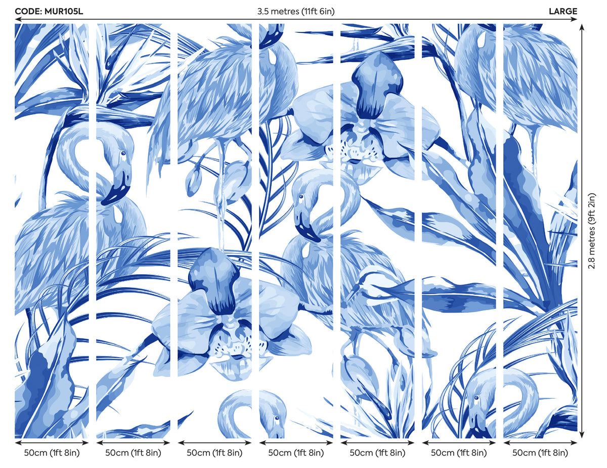 PARADISE FLAMINGO - Cobalt