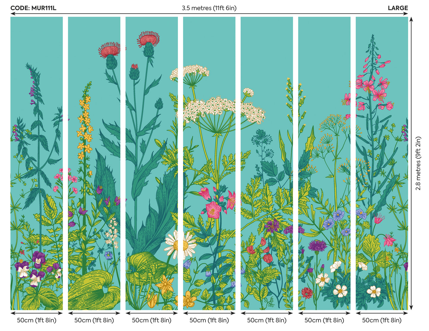 BOTANICAL FLEUR - Peacock