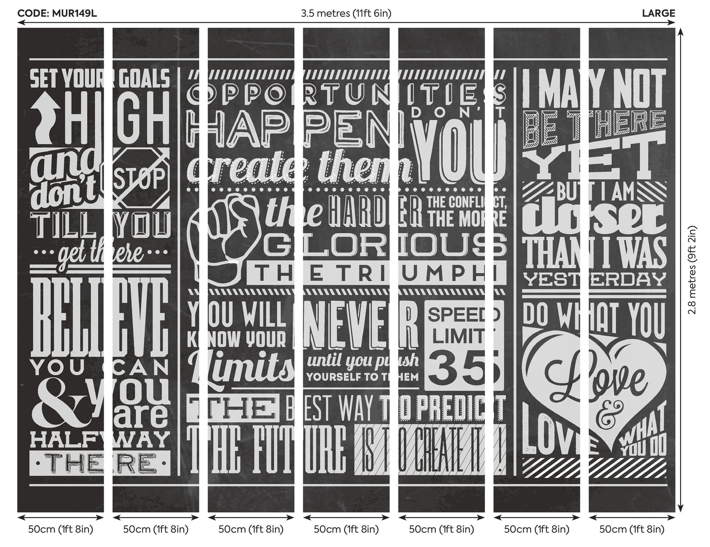 CHALK QUOTES - Blackboard