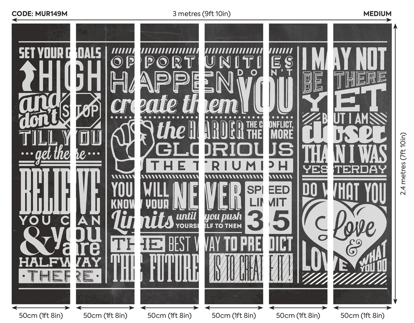 CHALK QUOTES - Blackboard