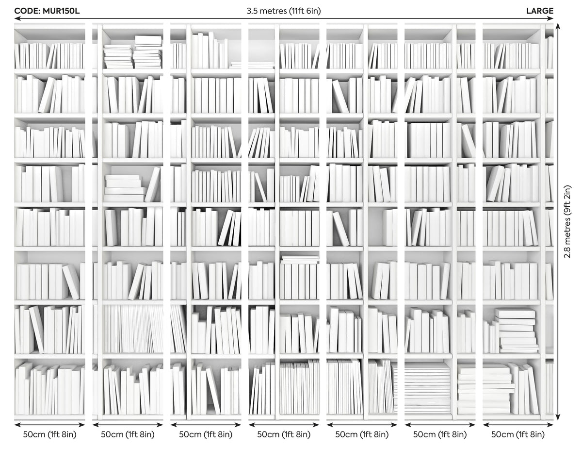 LIBRARY - White