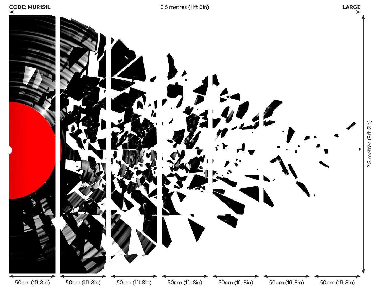 SMASHED VINYL - Monochrome
