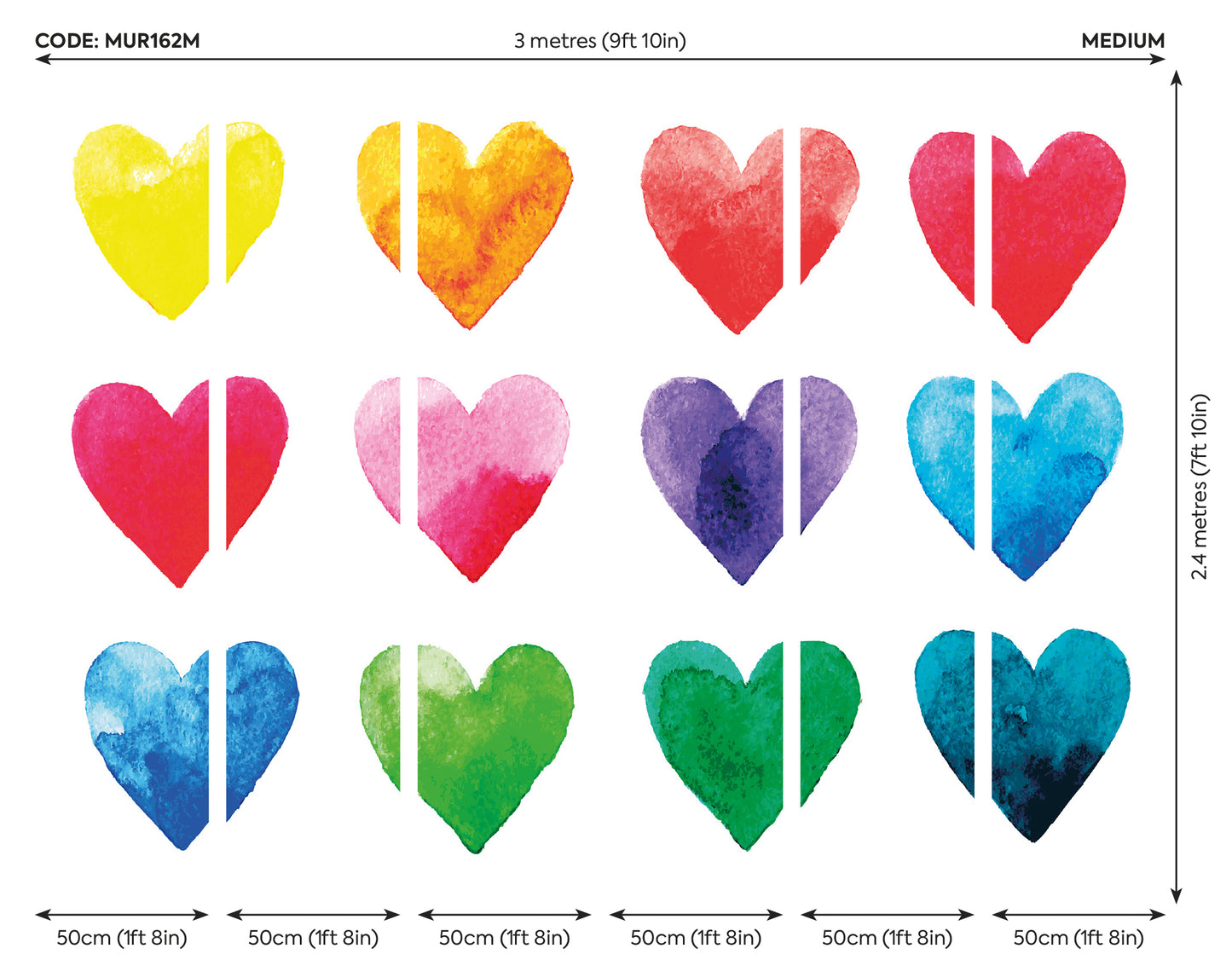 COLOUR MY HEART - Multi