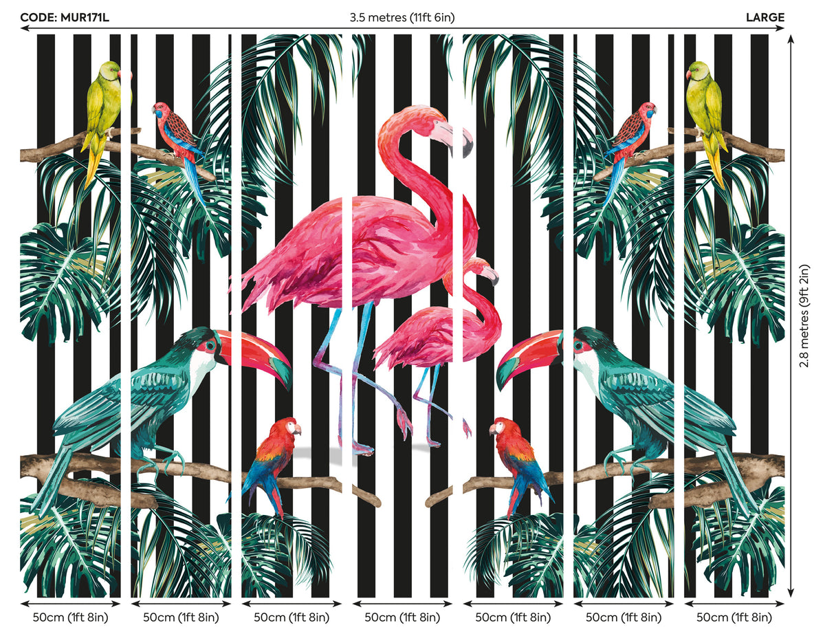 FLAMINGO STRIPE - Multi