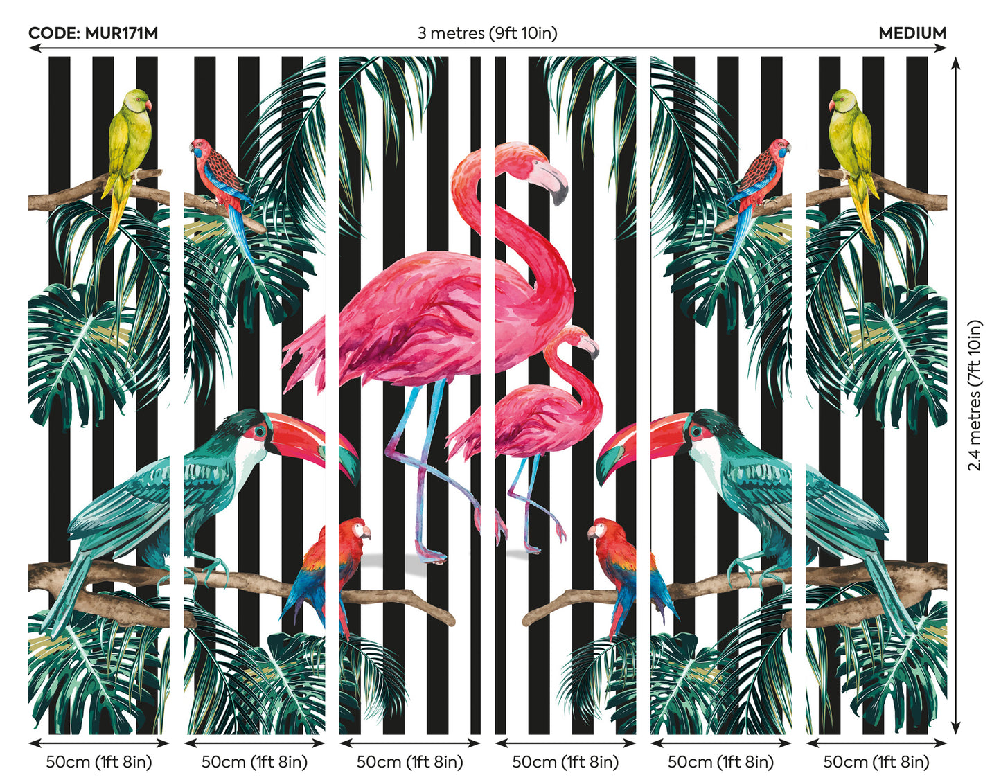 FLAMINGO STRIPE - Multi