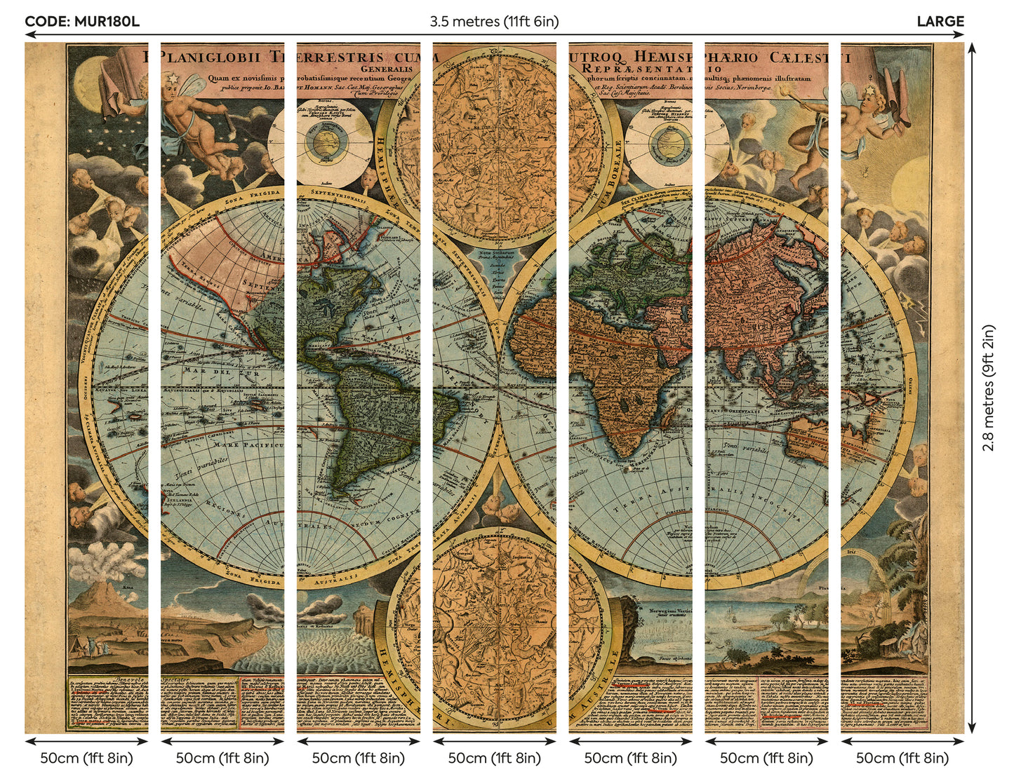VINTAGE MAP - Antique