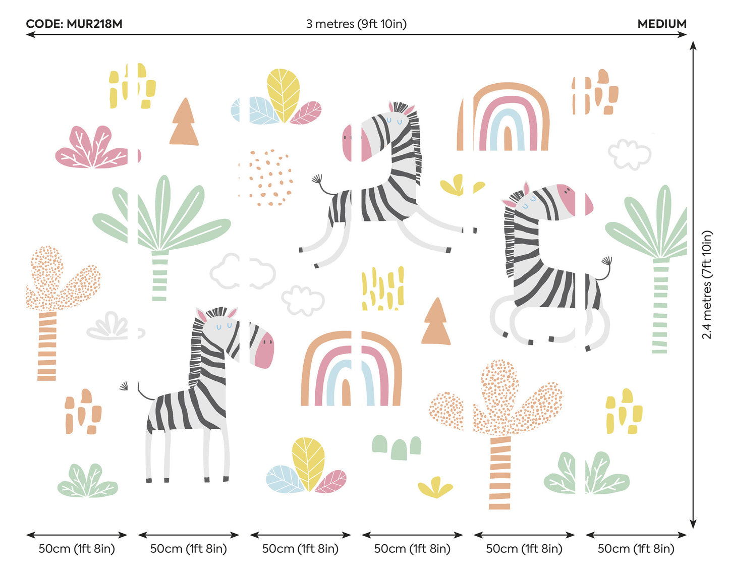 DANCING ZEBRAS - White