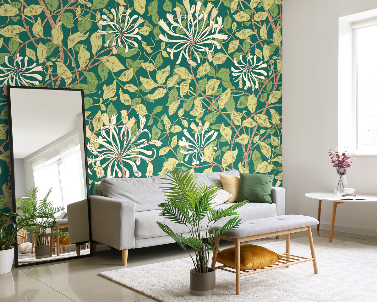 HONEYSUCKLE - Forest Green