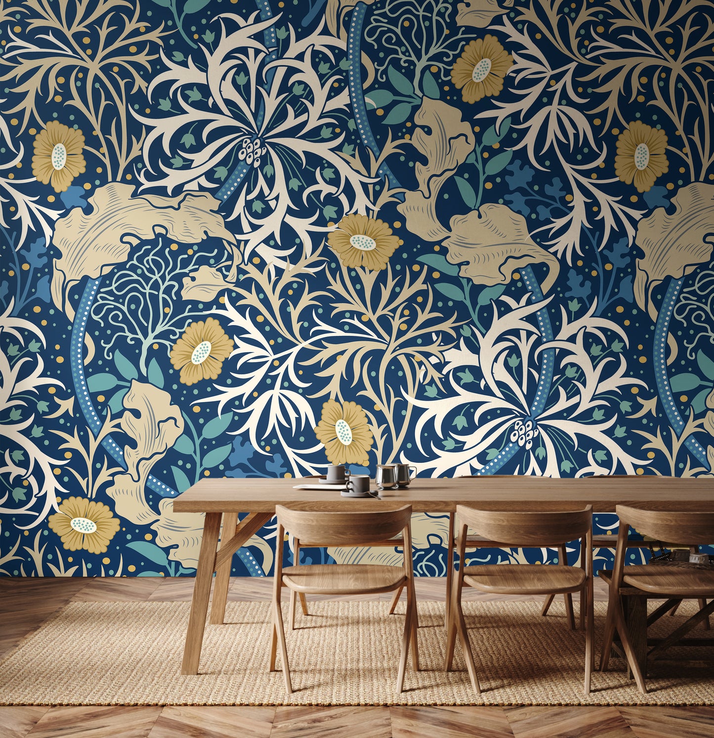 TRAILING SEAWEED GARDEN - Ink and Petrol