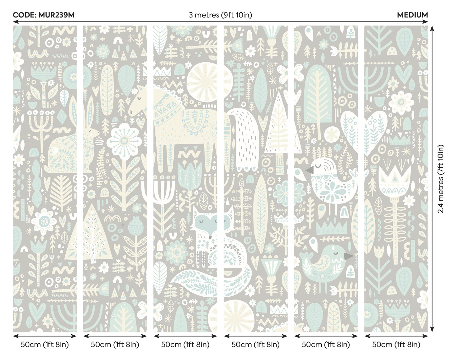 CLASSIC ROSE DESIGN - Natural