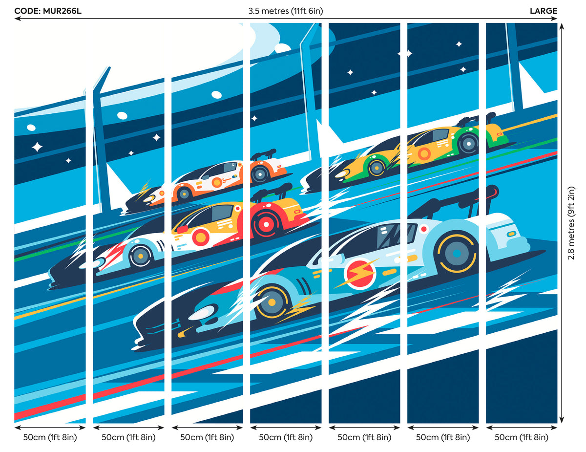 SPORTS CARS - Blue