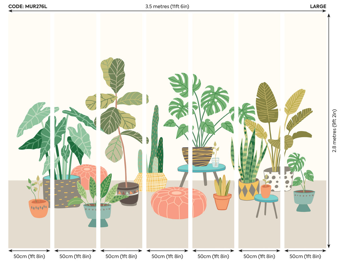 HOUSEPLANT POTS - Grey