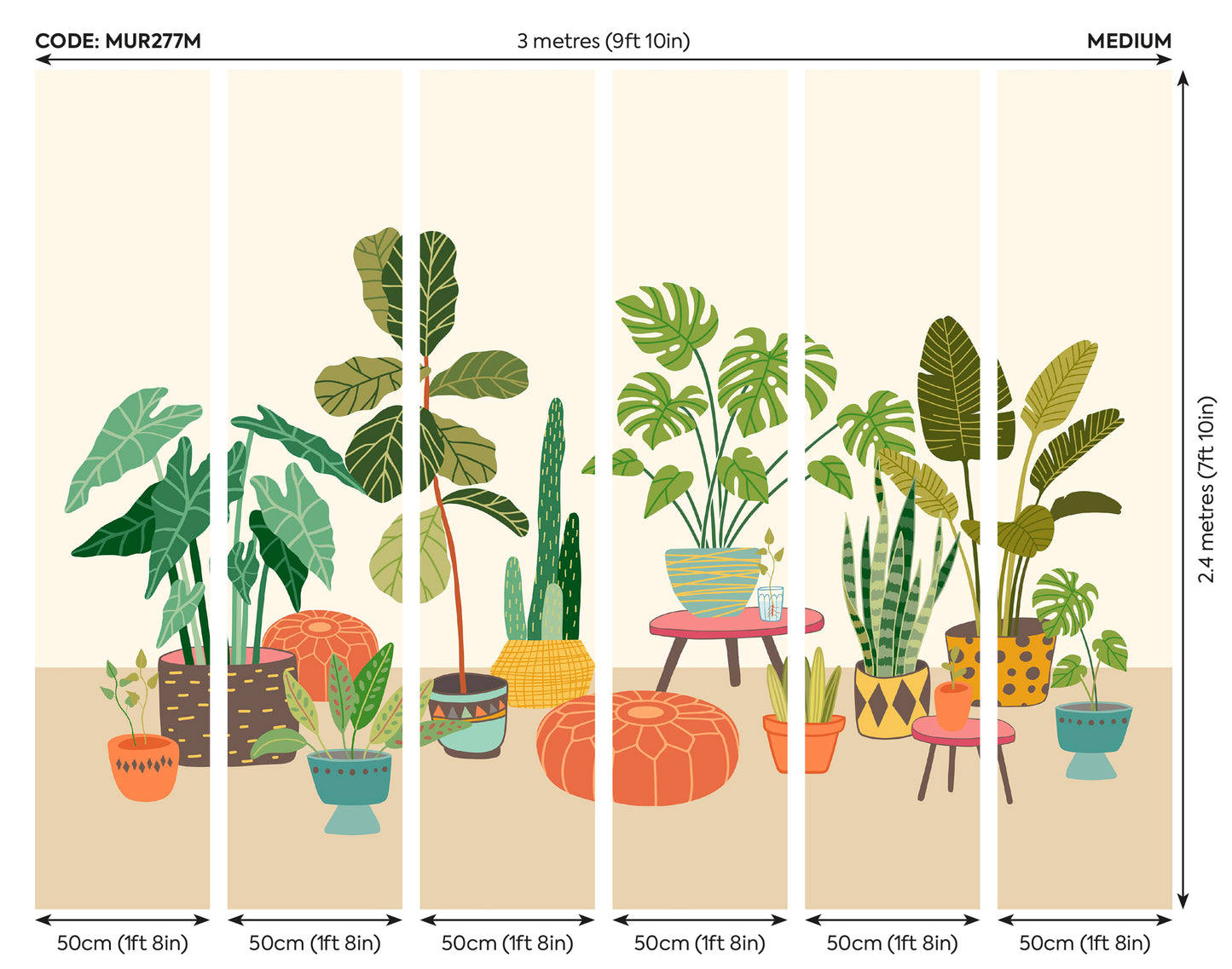 HOUSEPLANT POTS - Natural