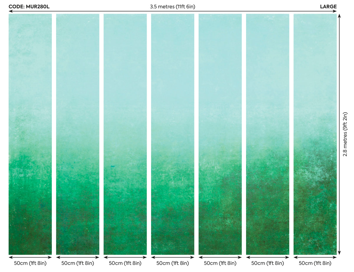 OMBRE GRADIENT - Green