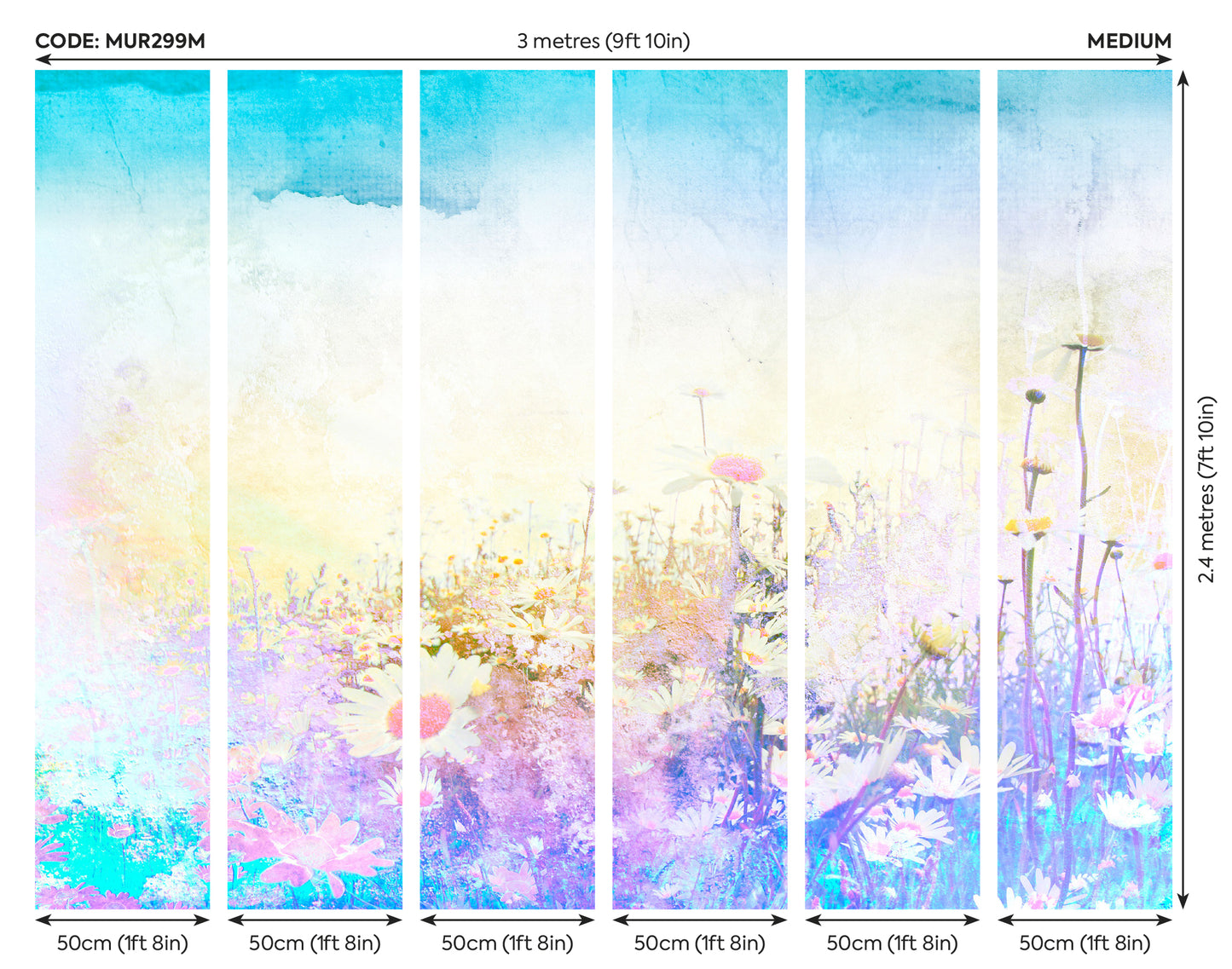 DAISY MEADOW - Purple