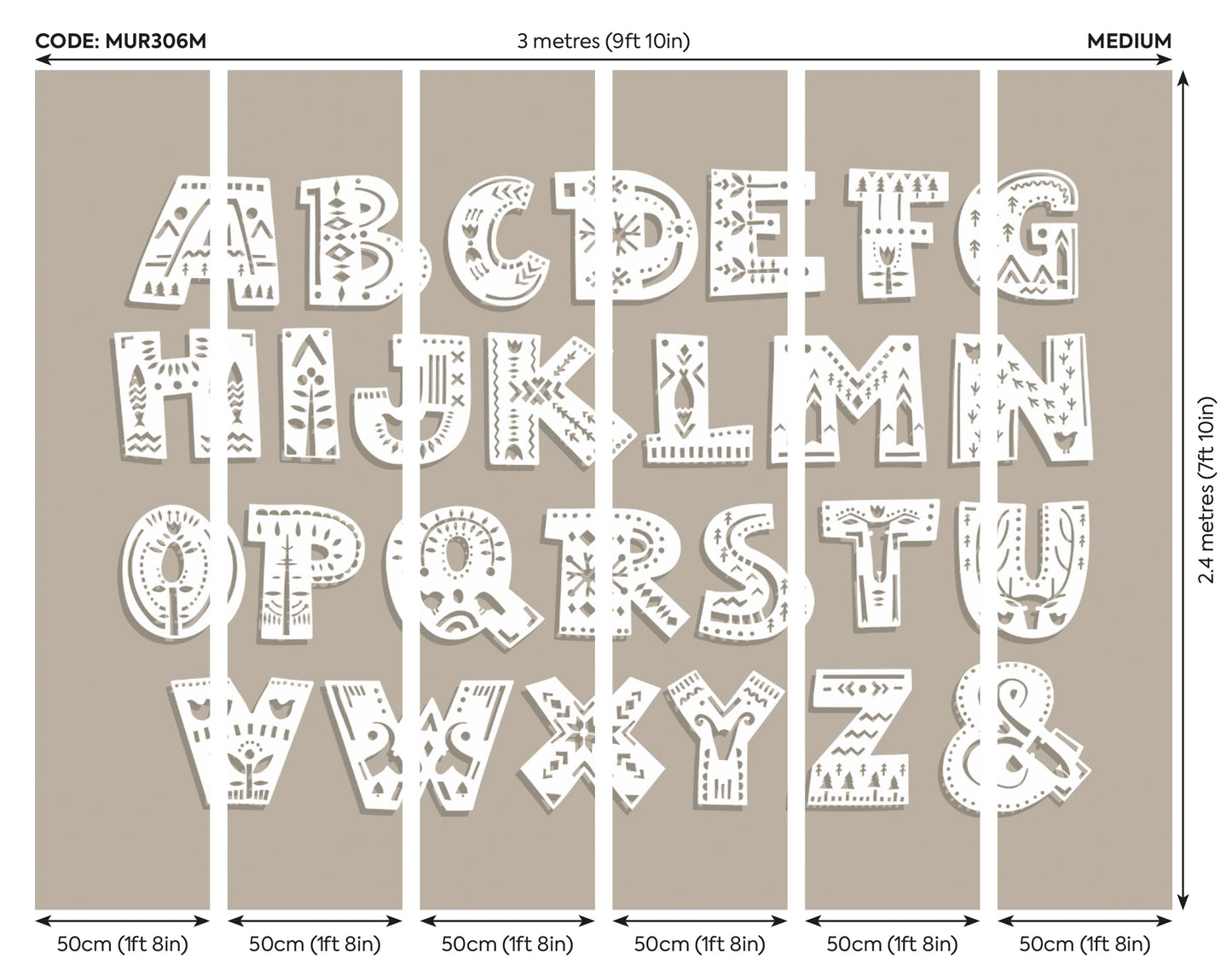 ALPHABET PATTERNS - Multi