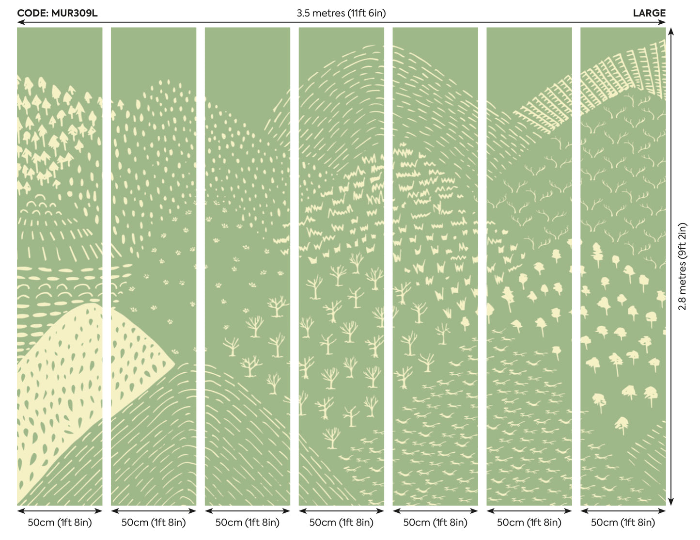 ABSTRACT FIELDS - Green