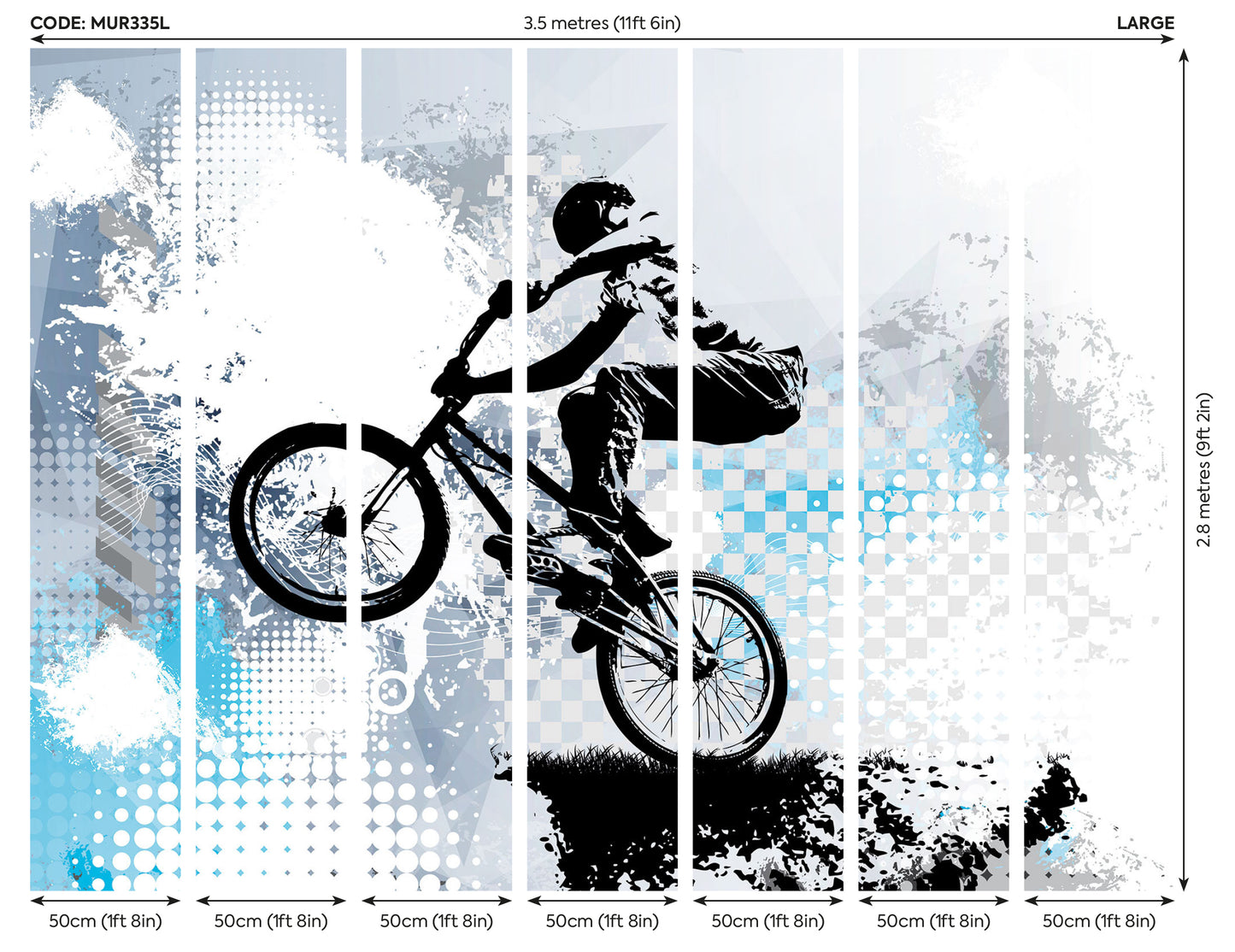 BMX BIKERS - Blue