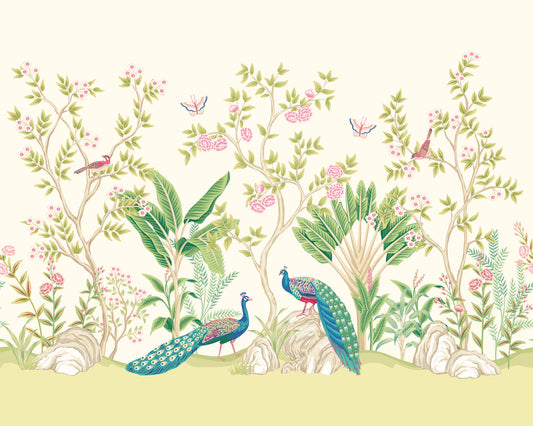 PEACOCK GARDEN  - Apple & Rose
