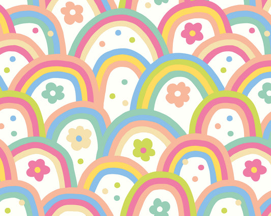 RAINBOW WOBBLE - Coral Pinks
