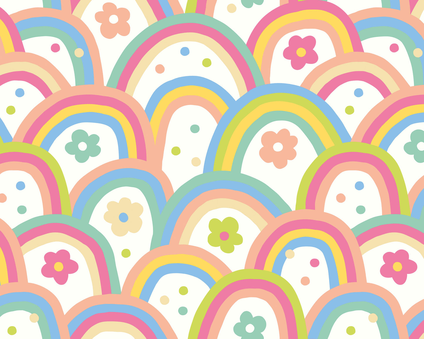 RAINBOW WOBBLE - Coral Pinks