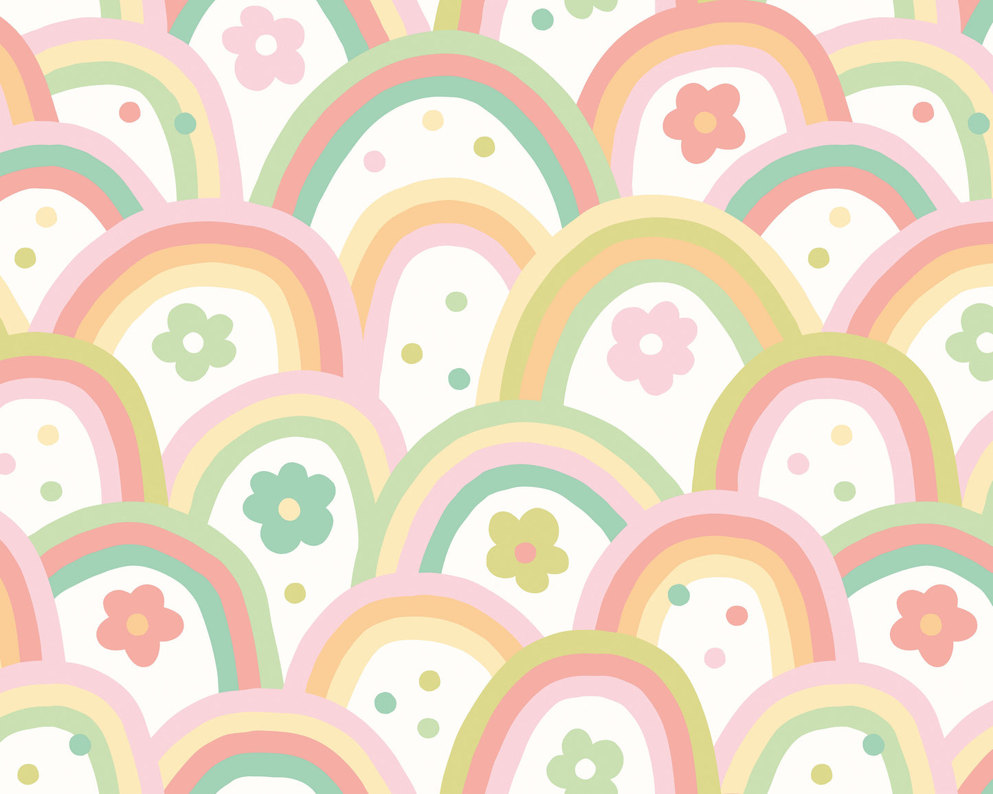 RAINBOW WOBBLE - Apple Green