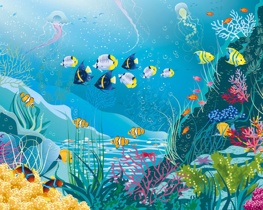UNDER THE SEA ADVENTURE - Aqua Blue