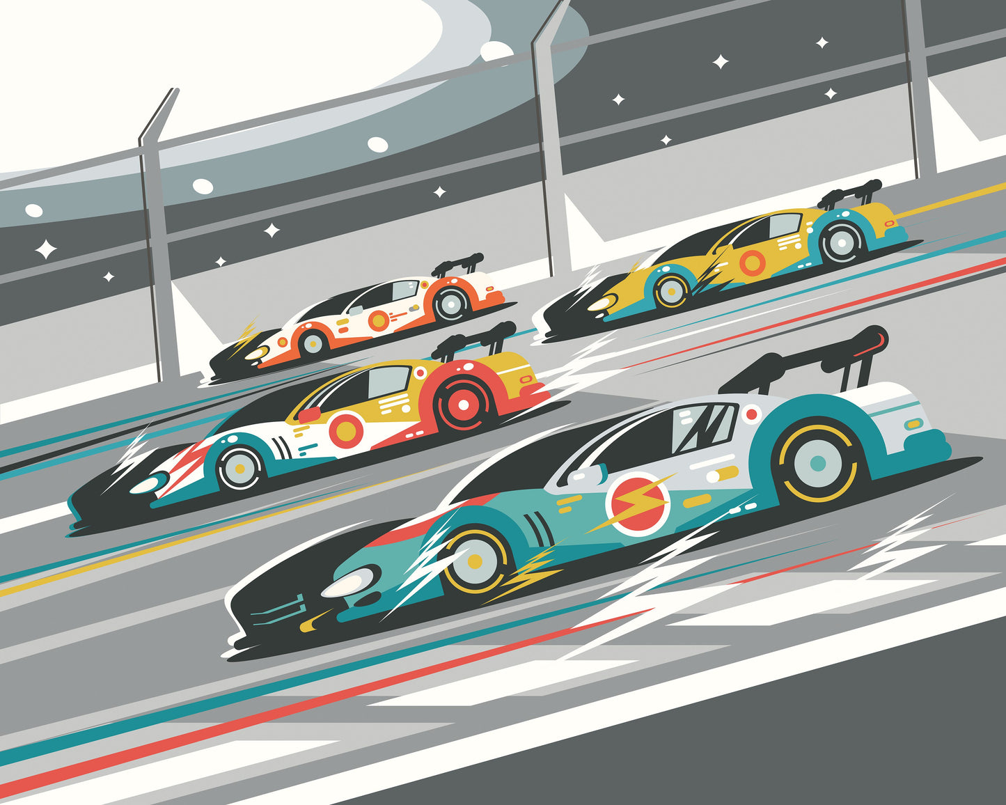 SPORTS CARS - Grey