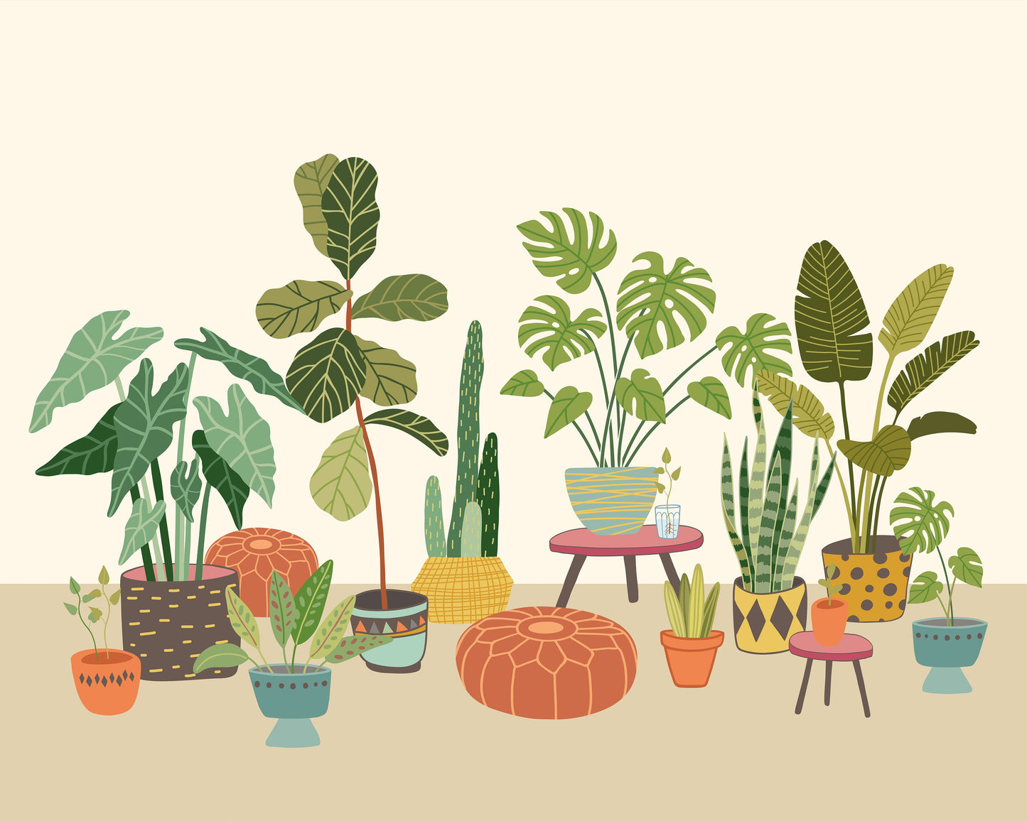 HOUSEPLANT POTS - Natural