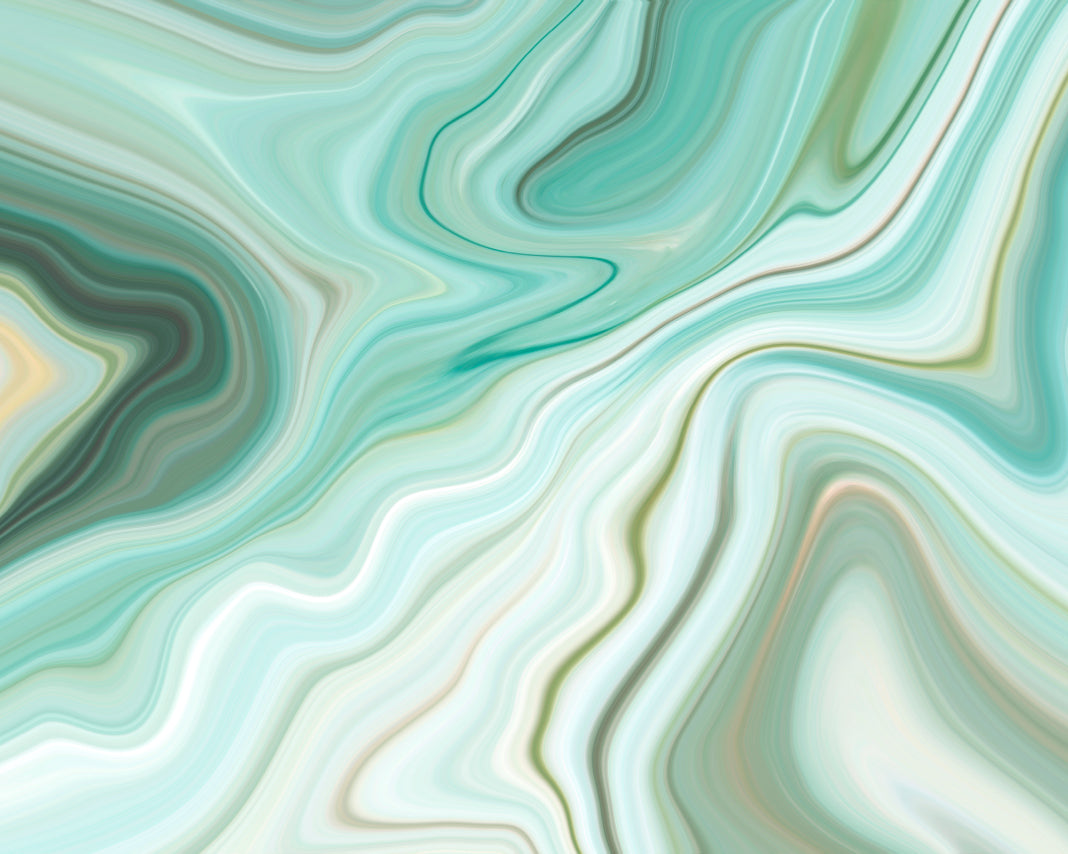 MARBLED INK - Emerald
