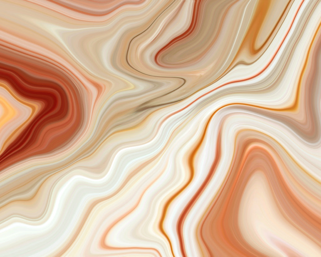 MARBLED INK - Cinnamon