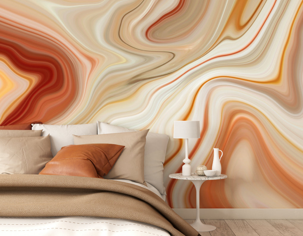 MARBLED INK - Cinnamon