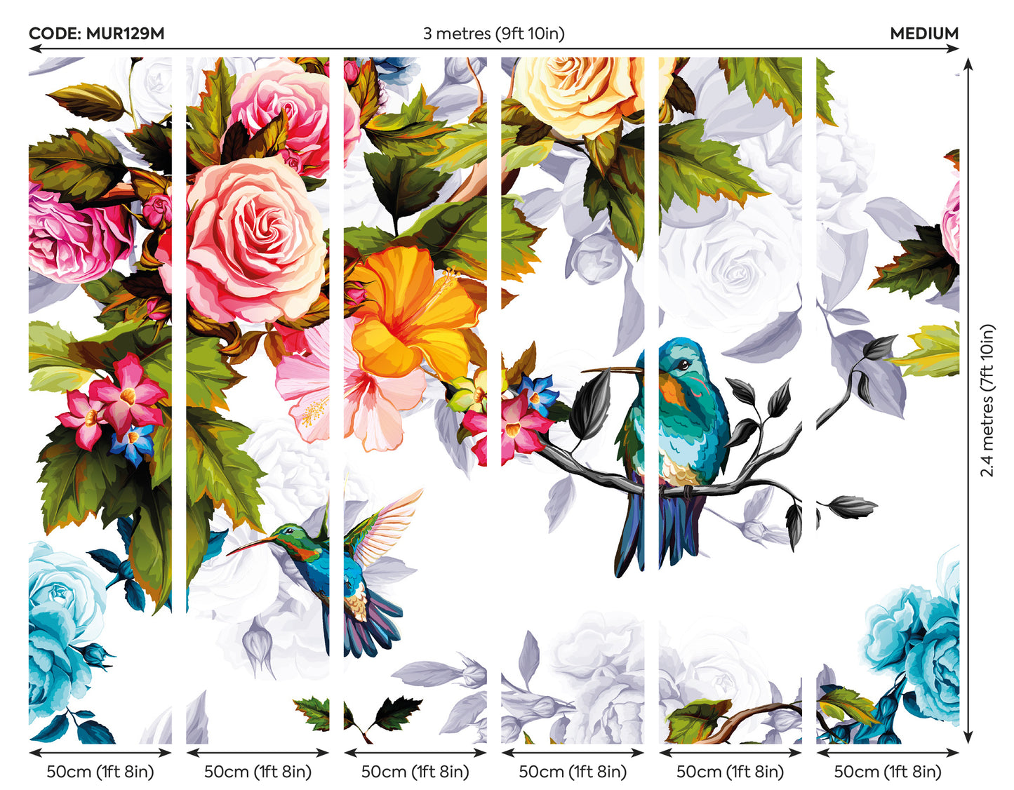 HUMMINGBIRD GARDEN - Multi