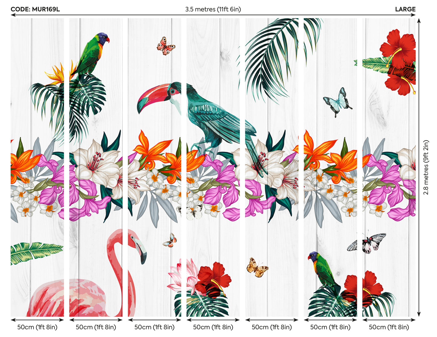 BIRDS OF PARADISE - Multi
