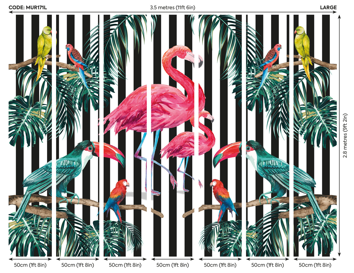 FLAMINGO STRIPE - Multi