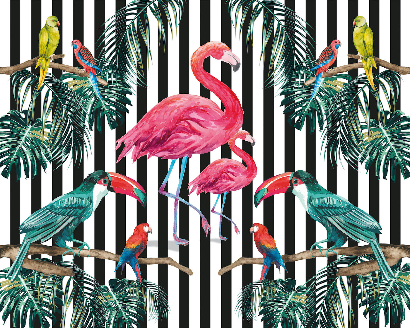FLAMINGO STRIPE - Multi