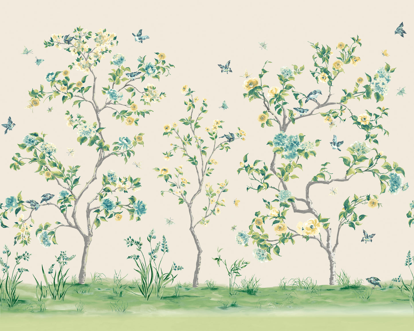 ORIENTAL FLOWER TREE - Natural