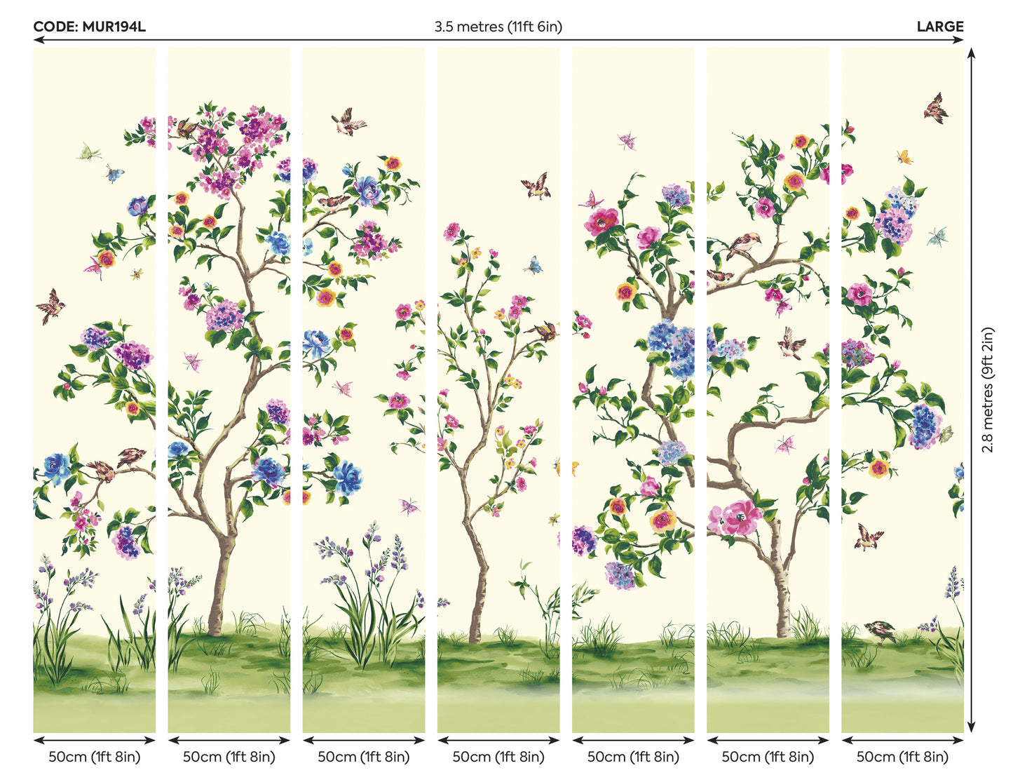 ORIENTAL FLOWER TREE - Ivory