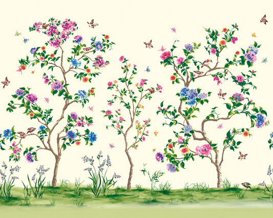 ORIENTAL FLOWER TREE - Ivory
