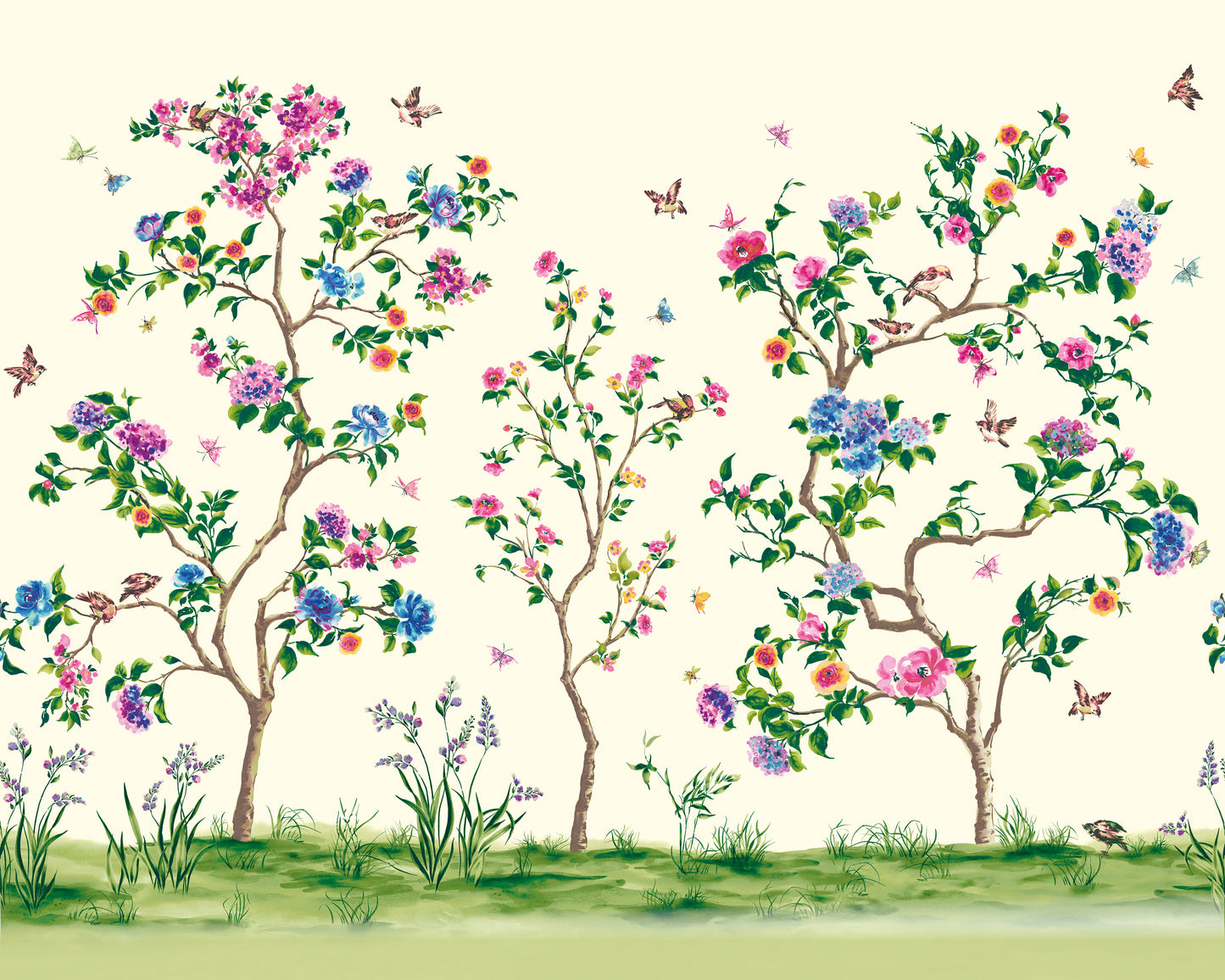 ORIENTAL FLOWER TREE - Ivory