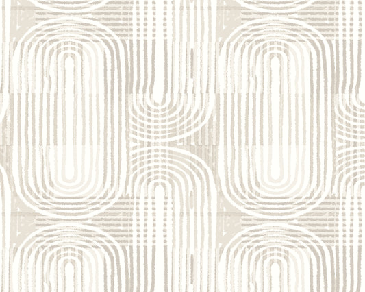CURVED LINE TEXTURE - Grey