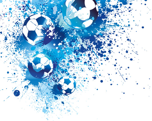 FOOTBALL SPLASH - Blue