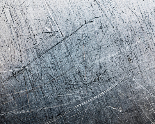 SCRATCHED METAL - Grey