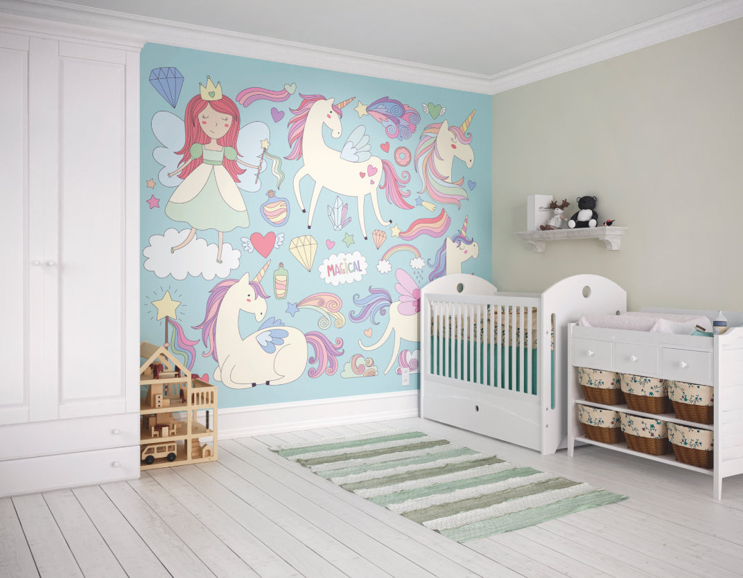 PRINCESS UNICORN - Blue