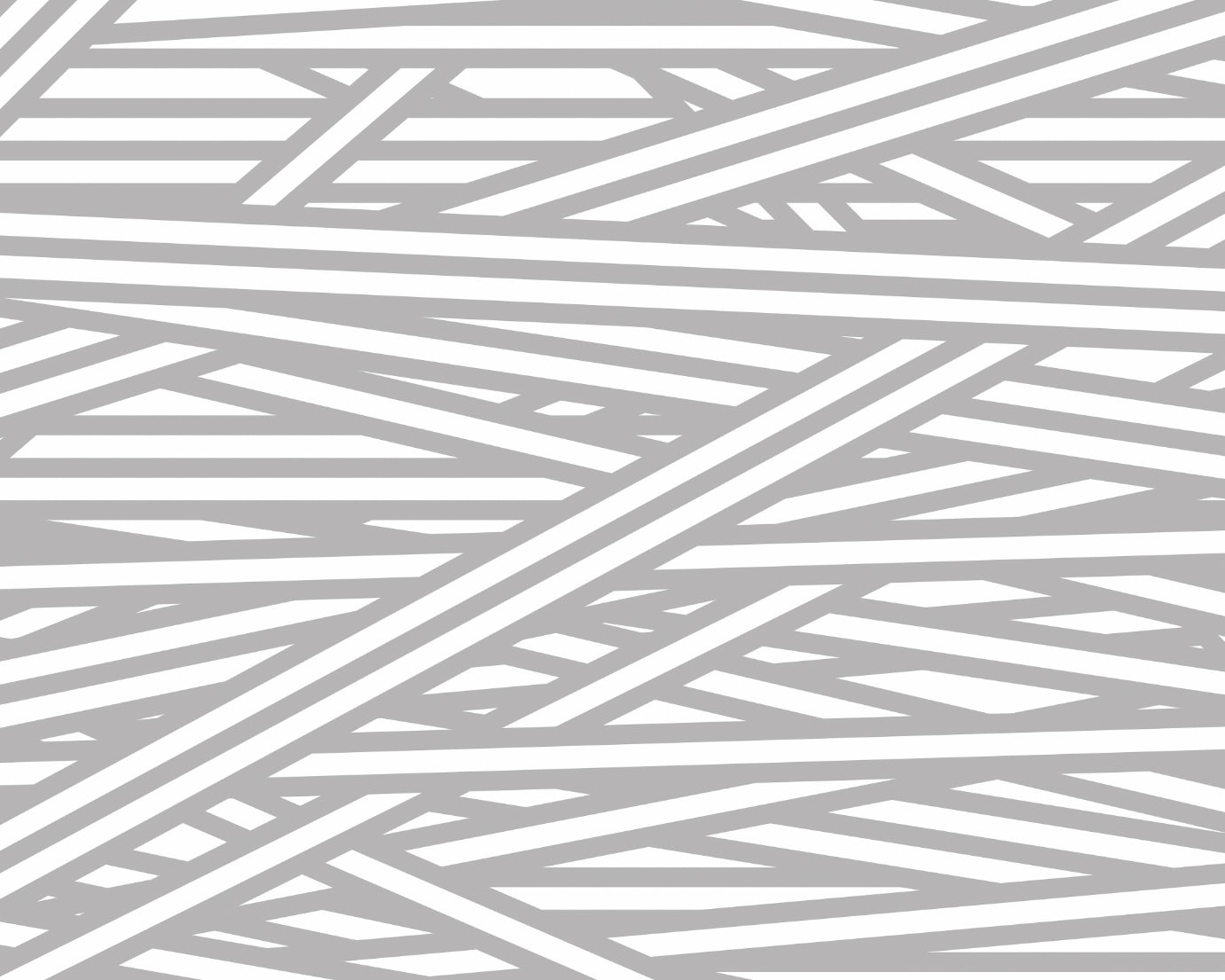 STRIPED CRISS CROSS PATTERN - Grey