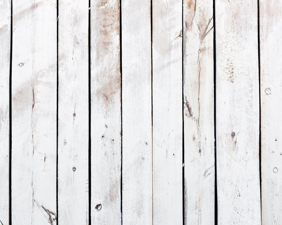 VINTAGE WOOD EFFECT - White