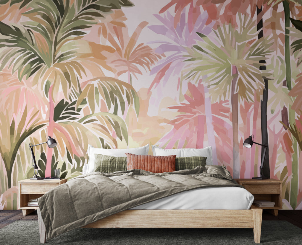 PRETTY PALMS - Natural Blush