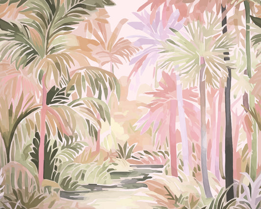 PRETTY PALMS - Natural Blush
